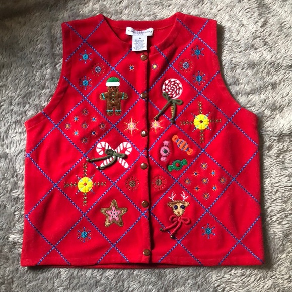 Marisa Christina Jackets & Blazers - Marisa Christina 🌷3x$25 | Christmas Vest | M